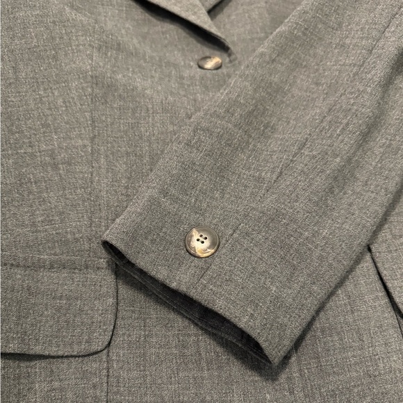 NWOT Max Mara Grey Blazer - Size 12US - Picture 7 of 9